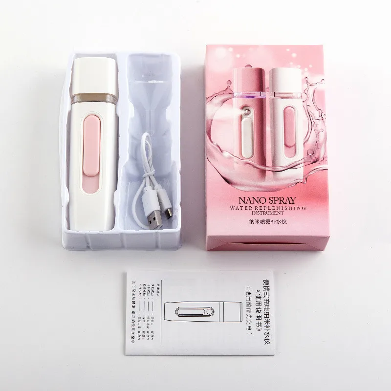 White Shopify дропшиппинг 1 шт. Nanomister увлажнитель для лица инструменты для макияжа портативные флаконы с распылителем для лица Инструменты для ухода за лицом красота - Цвет: White