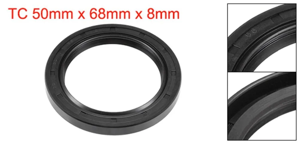UXCELL 1 шт. сальник TC 50x68x8/9/10 мм нитриловая резиновая крышка двойные нитриловые