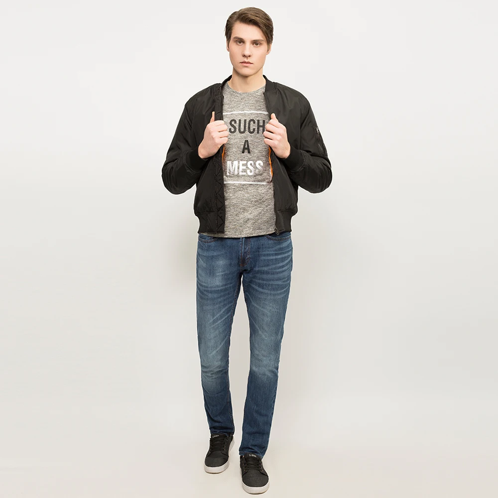 Gloria Jeans Мужская куртка универсального фасона BOW000617|jean jacket jeans|jacket jeansjean coat |