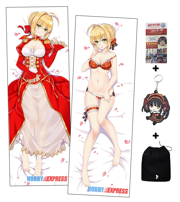 Наволочка для подушки обнимания как у японского отаку Waifu Hobby Express Dakimakura