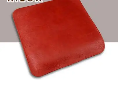 Из искусственной кожи чехол для подушки цвета: красный и коричневый Подушка