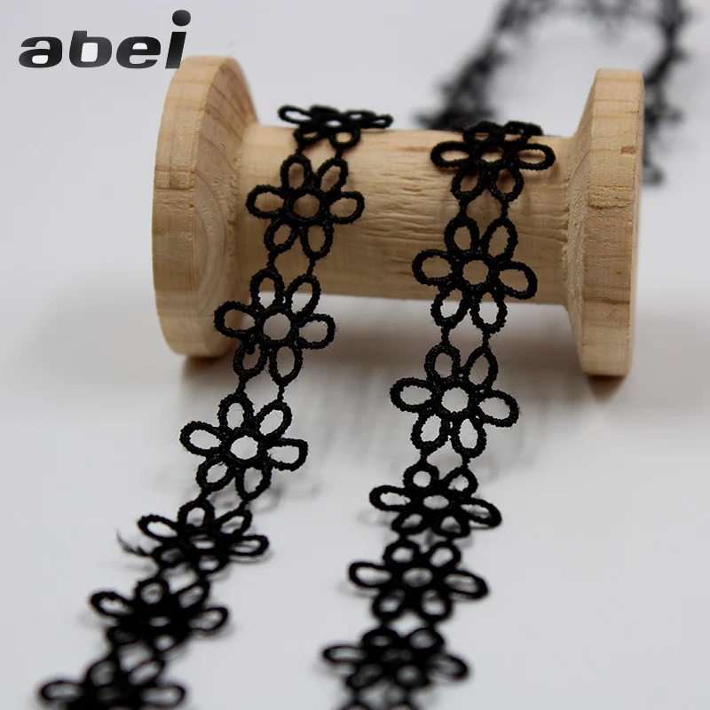 5 ярдов/партия Водорастворимая кружевная лента сделай сам|black lace trim|lace trimsewing