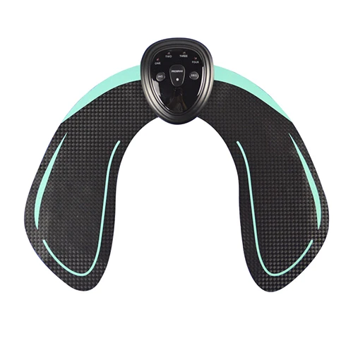Hip Stimulator BYRIVER Электрический беспроводной стимулятор мышц живота Pad EMS тренажер вибрирующий массажер Smart Abs стимулирующий тренажер - Цвет: Hip Stimulator