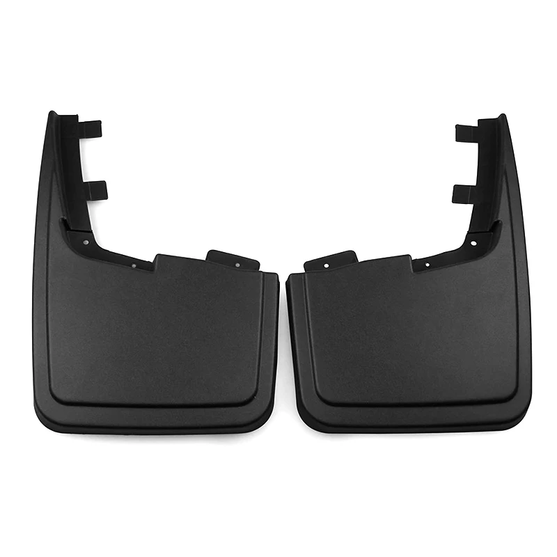 4 шт. левые и правые задние передние пластиковые Брызговики для 2015-2017 Ford F 150 Черный
