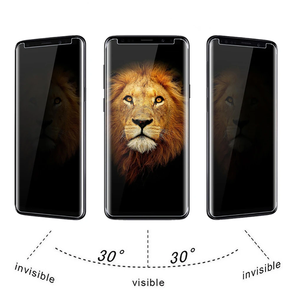 RainMakers Защитное стекло для сохранения личной информации samsung примечание 9 S8 S9 плюс