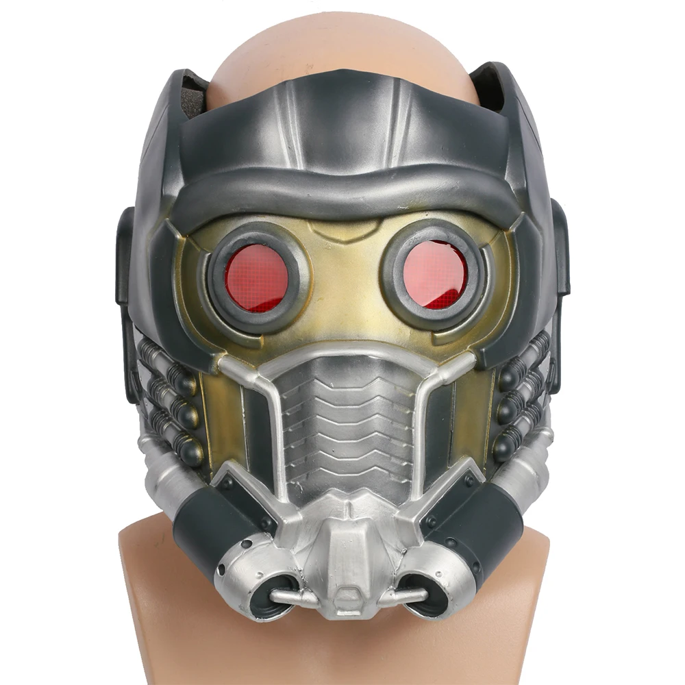 X-COSTUME Хранитель Galaxy Star лорд шлемы фильм Косплэй Опора Личность Прохладный маска