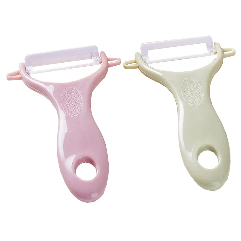 YIBO Multi-color ceramic fruit and vegetable peeler Apple cucumber various fruits vegetables easily peeled small helper | Дом и сад