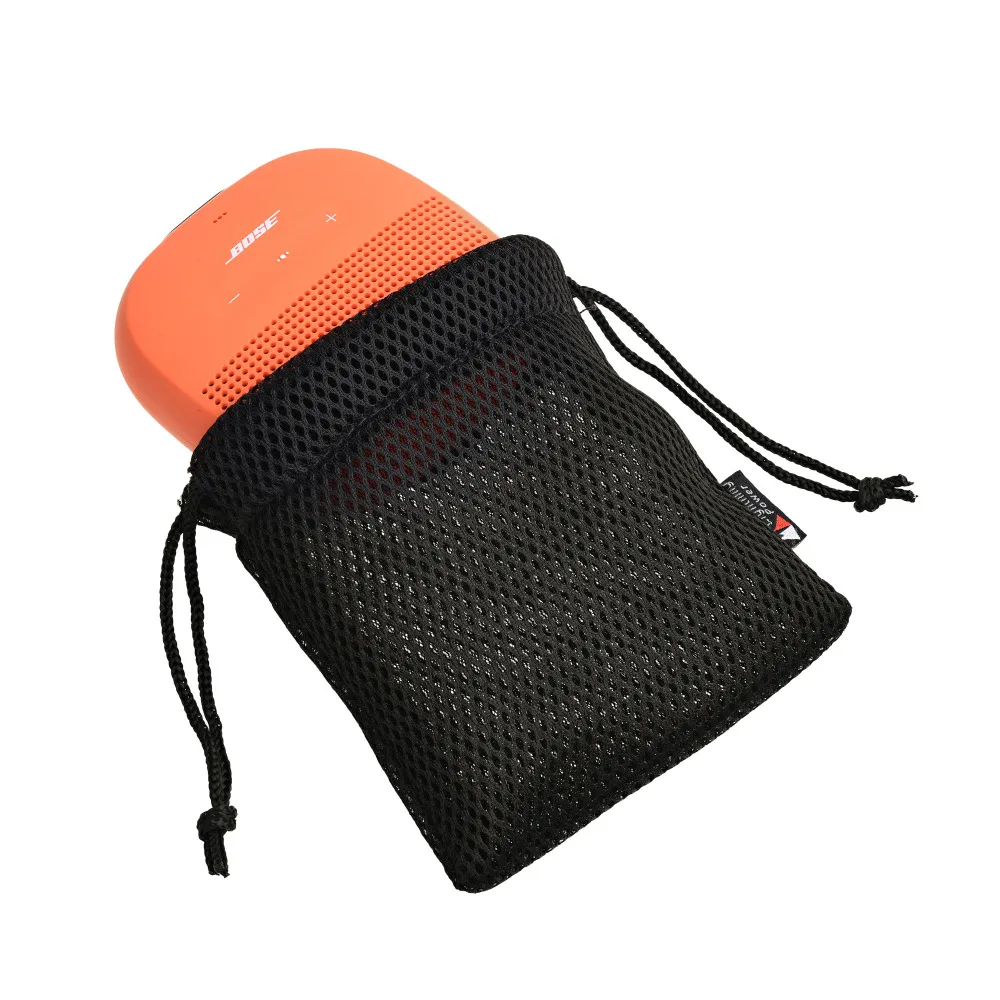 Premium Drawstring Padded Mesh Pouch Compatible with Bose Soundlink Micro Portable Speaker | Электроника