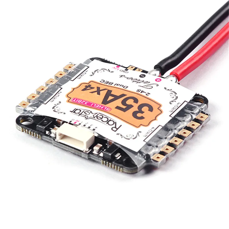 Горячее предложение racerstar Tatto_S 25A 4 в 1 2-4 S ST/ARM Blheli_32 Dshot1200 готов двойной BEC FPV-системы