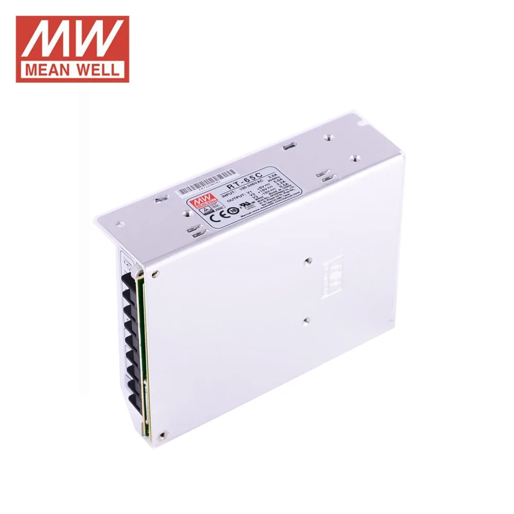 Original Mean Well POWER SOURCE RT-65C 65.5W Triple output +5V/5A +15V/2.2A -15V/0.5A Meanwell Power Supply UL CE TUV CB | Обустройство