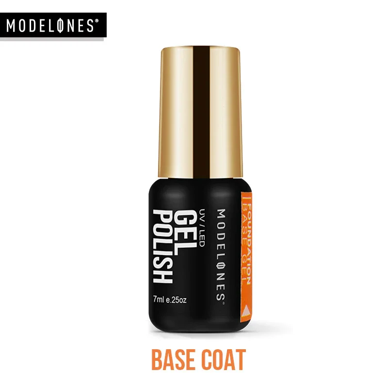 Base Coat MODELONES Хамелеон голографический Гель-лак Звездное сверкание блеск замочить от УФ-гель лак долговечный лак для ногтей нужна лампа - Цвет: Base Coat