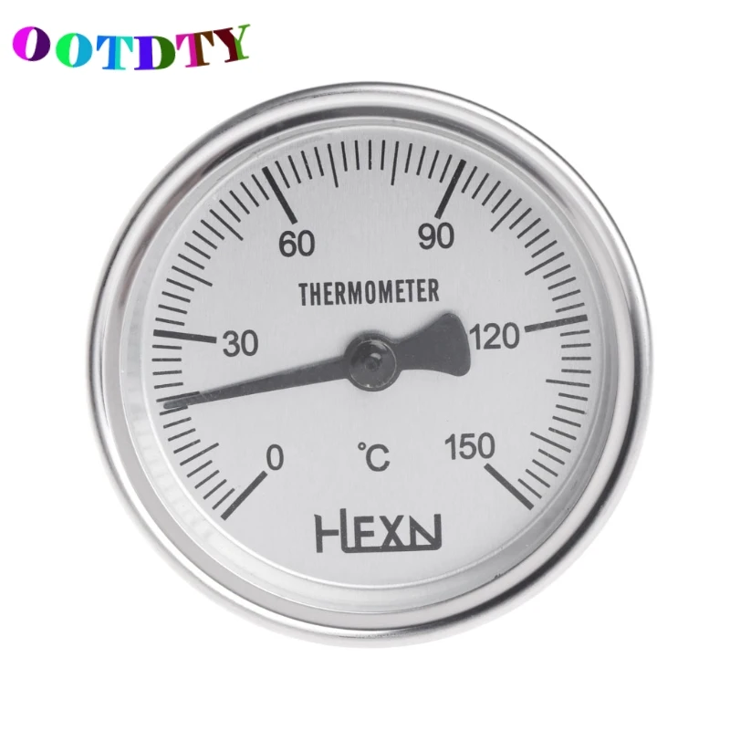 Термометр OOTDTY из нержавеющей стали с резьбой 1/4 PT кухонный измеритель