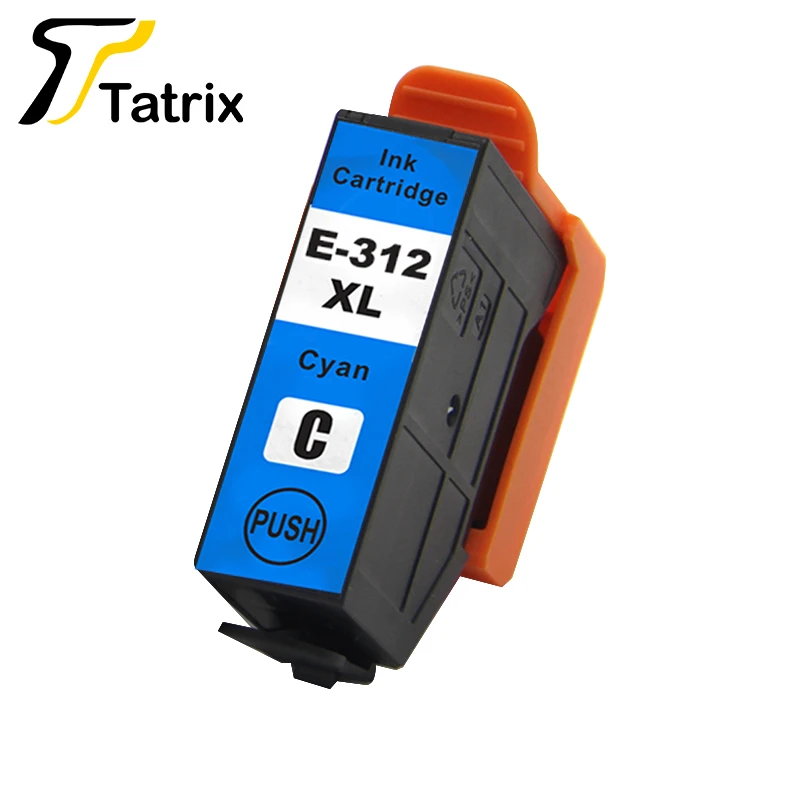 6PK Tatrix новые патрон чернил для принтера Epson 312XL T312 совместимые чернильные