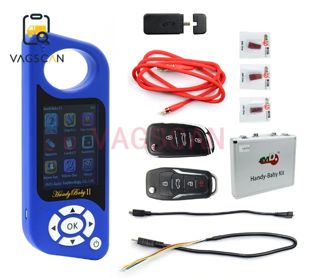 Handy Baby II Auto Key Tool для 4D/46/48/G чипов программатор 2 английский/испанский + G и 96 бит 48