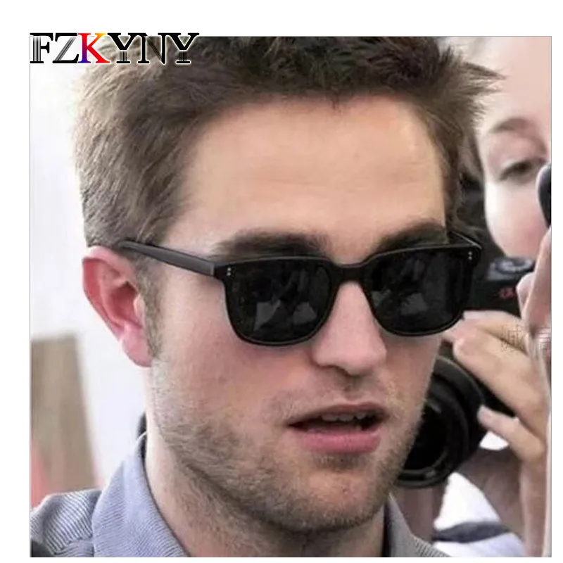 

FZKYNY Men Classic Sunglasses Brand Designer Men Retro Rivets Shades Sun Glasses Oculos de sol Vintage Fashion Coating Eyewear