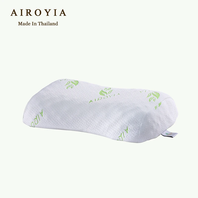 AIROYIA, Тайланд, импортированная 93% натуральная латексная подушка, для взрослых, в форме сердца, гранулы, защита красоты, Шейная подушка, Подарочная коробка, подушка