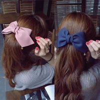 women satin ribbon bow elastic hair bandhair tie ring rope scrunchie ponytail holder headbands hair accessories hairbands