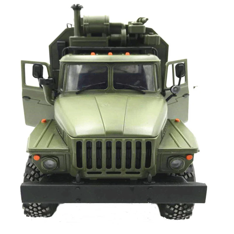 WPL B36 Урал 1/16 2 4G 6WD Rc автомобиль военный грузовик Рок Гусеничный команда связи