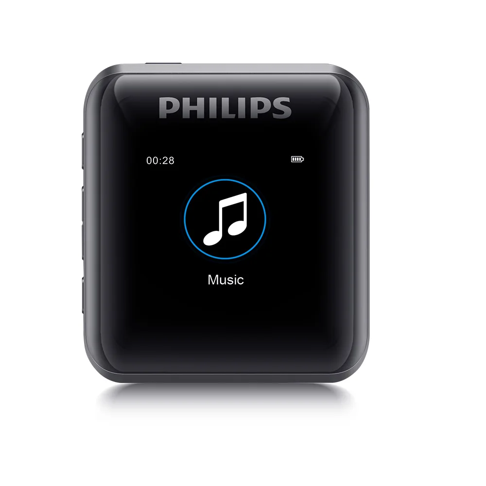 Оригинальный MP3 плеер Philips Hi Fi спортивный 128 Гб поддержка tf карт Type C OTG