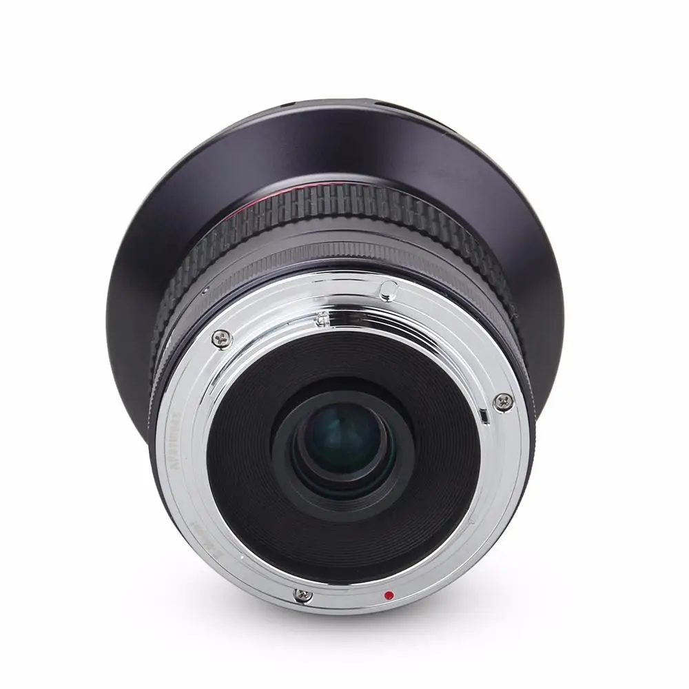Meike 12 мм f/2 8 Ультра широкоугольный фиксированный объектив с удаляемым капюшоном