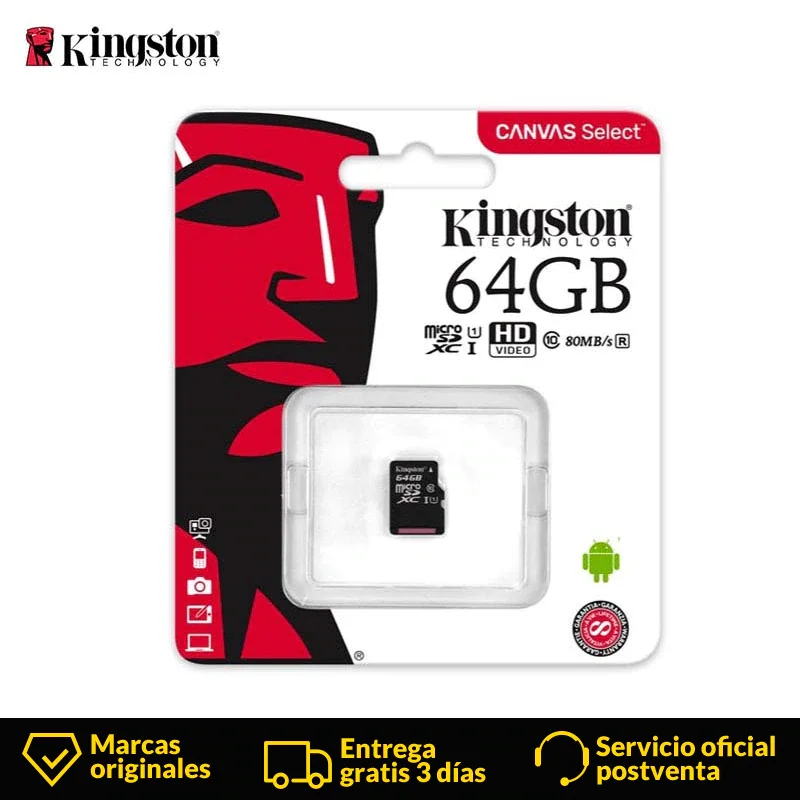 Kingston Class 10 Micro SD карта 32 ГБ 64 16 128 Гб MicroSD памяти SDHC XC UHS-1 флэш-карта SDTF для камера