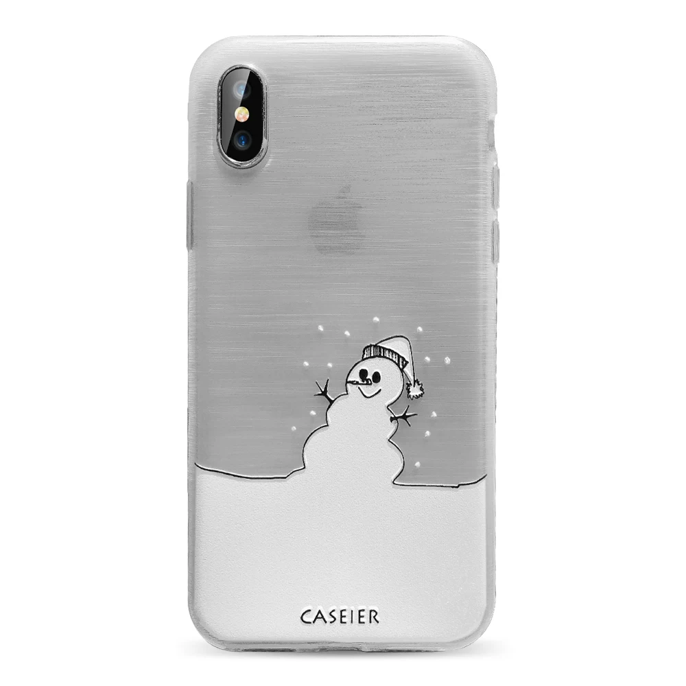 Snowman CASEIER год чехол на айфон 8 7 6S 6 5S Рождество телефон случаях Case чехол для iPhone 8 7 6S 6 Plus X XS Max XR мягкая обложка для iPhone 6 6S 7 8 Plus 11 Pro Max 11 Case - Цвет: Snowman