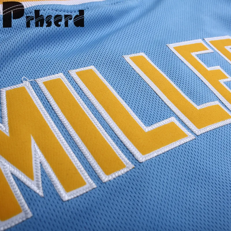 Мужские № 31 Реджи Миллер колледж вышитые возврат баскетбольное|basketball jersey|throwback