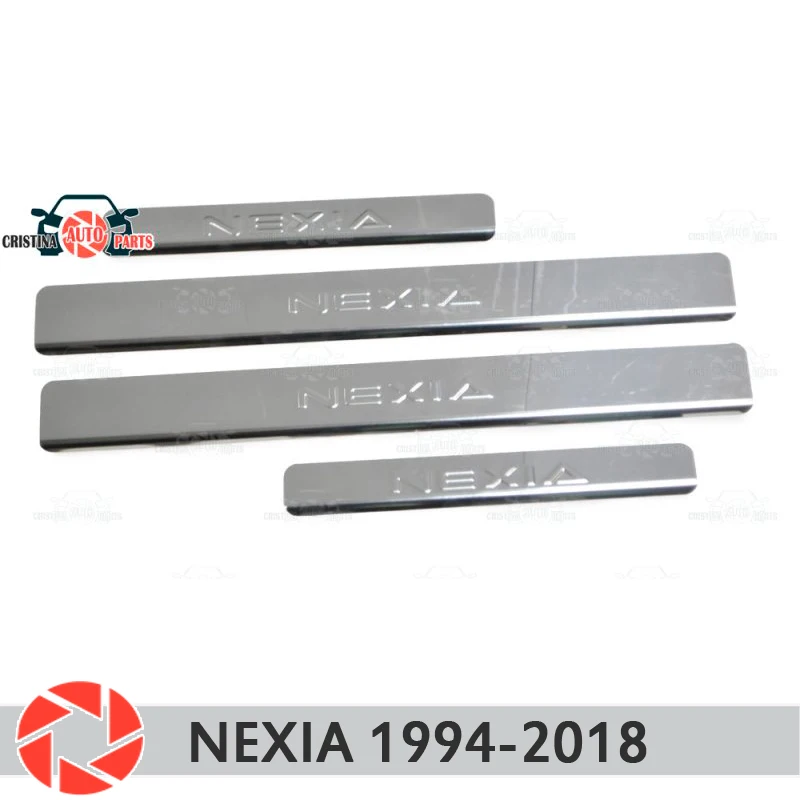 Накладка на пороги для Daewoo Nexia 1994-2018 защита панели Стайлинг автомобиля украшение