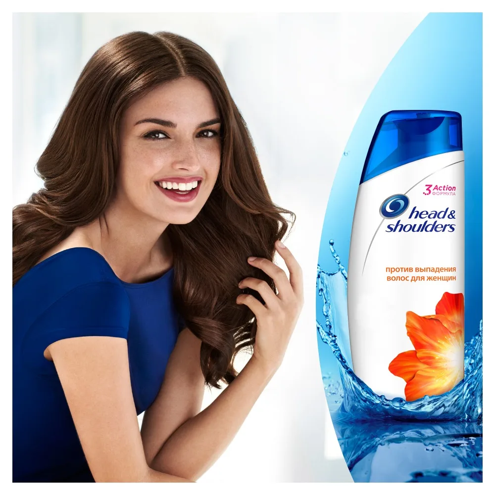 Шампунь против перхоти Head & Shoulders Против выпадения волос для женщин 400 мл.|anti-dandruff shampoo|head shouldershair shampoo |
