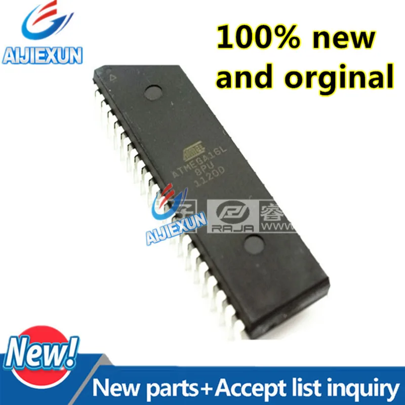 5Pcs 100% New and original ATMEGA16L-8PU ATMEGA16L mega16L 16L-8PU DIP40 in stock