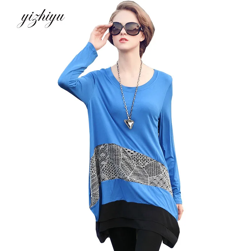 Новое осеннее платье Для женщин 2017 Европа Америка свободные Круглый воротник с