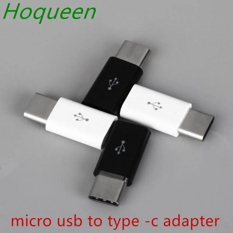 Hoqueen оптовая продажа 500 шт. * Micro USB к Type c зарядное устройство кабель адаптер