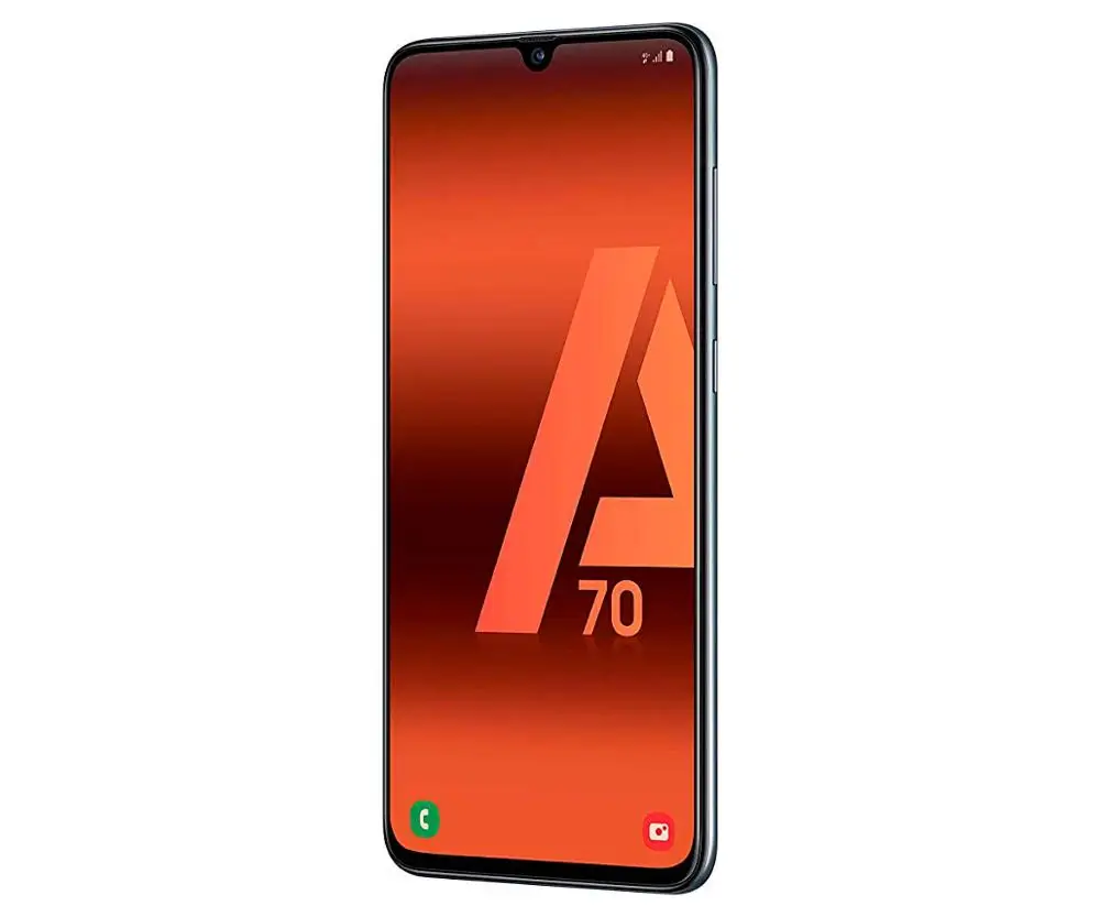 SAMSUNG GALAXY A70 черный мобильный 4G DUAL SIM 6 7 ''Super AMOLED FHD +/8 CORE/128 жесткий ГБ/6 Жесткий Гб