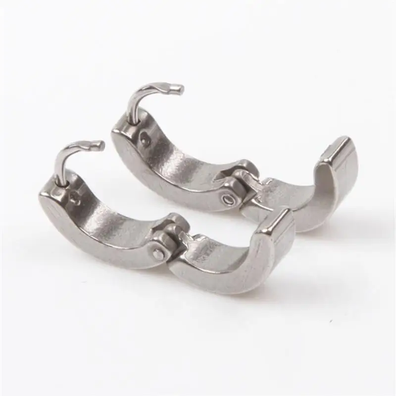 1 пара мужские серьги гвоздики из нержавеющей стали|ear studs|round earringsearrings ear |