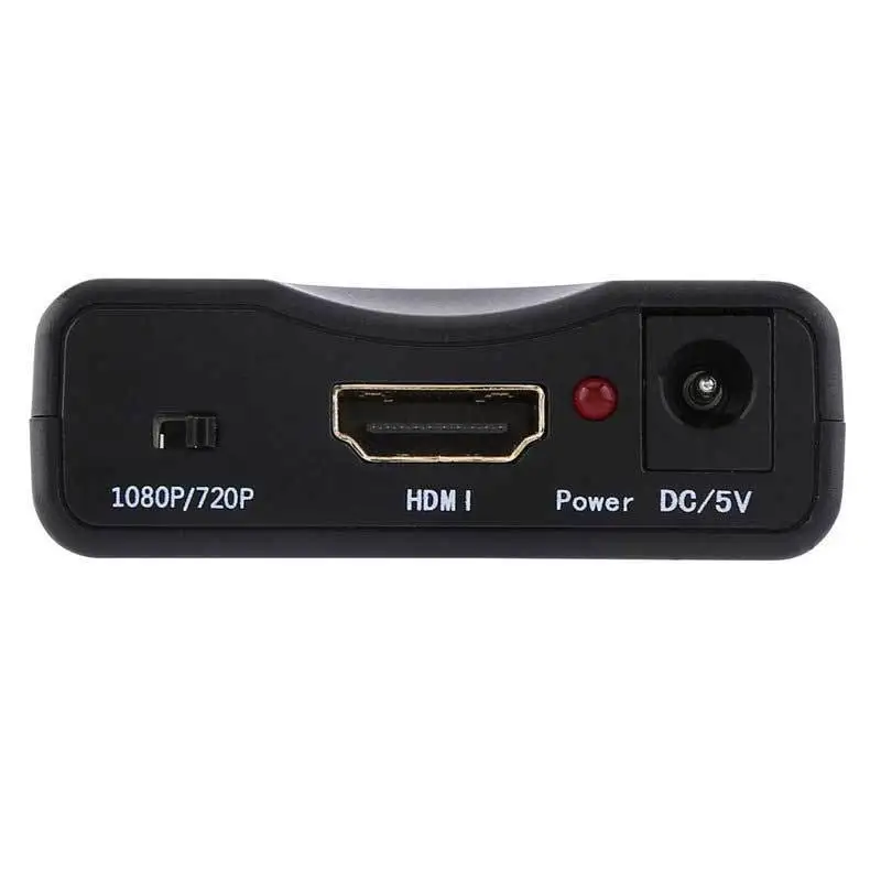 MEMTEQ SCART К HDMI видео аудио высококлассный конвертер адаптер 1080P HD TV DVD SKy Box Цифровой