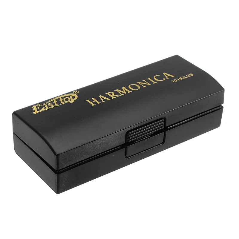 Новое поступление EASTTOP T002 10 отверстий гармоника блюз диатоническая пластиковая
