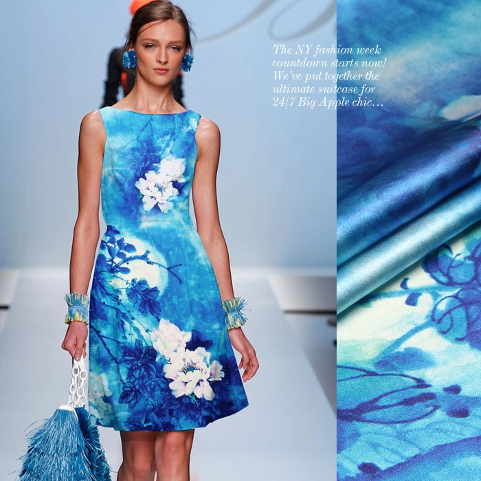 

CNUM SP763 Pure Silk/ Cottonrose /Silk Fabric 93% Silk 7% Spandex Elastic/ Width 1.29yd Thickness 19mm/ Unit: PC