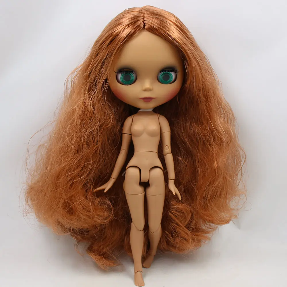 ICY DBS Blyth Doll No.BL0356 Copper hair Black Matte face Joint body 1/6 bjd OB24 ANIME GIRL | Игрушки и хобби