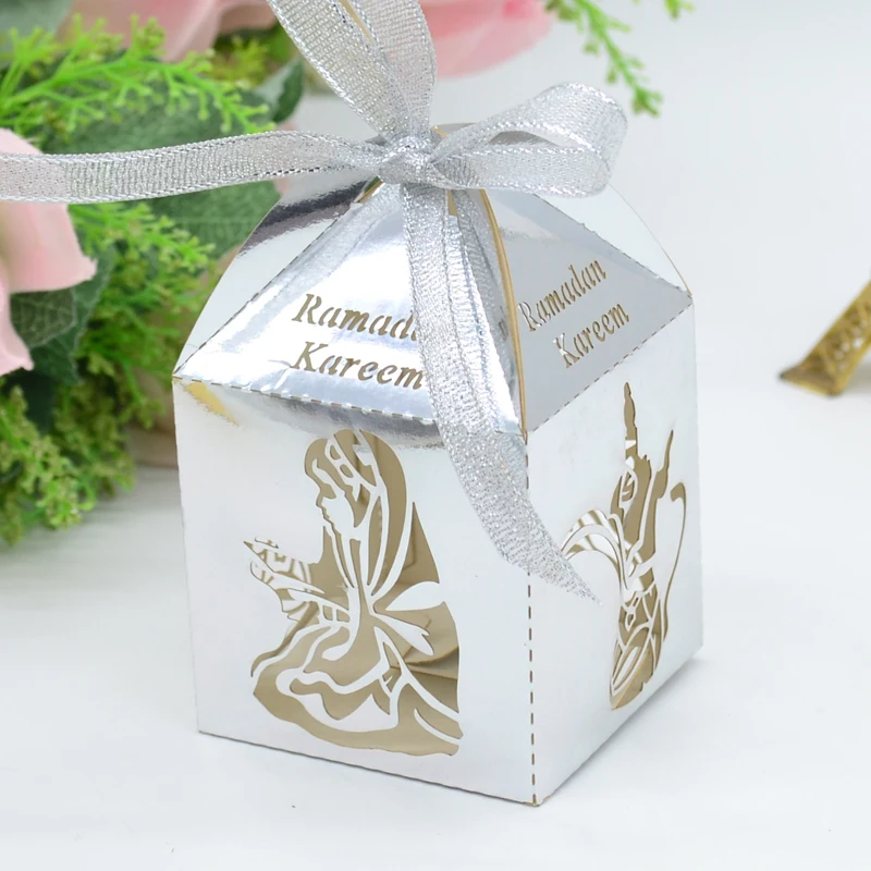 Оптовая продажа 2019 новый продукт eid mubarak Декор лазерная резка муслиновая молитва