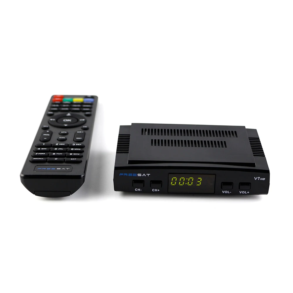 Freesat V7 HD Ccam спутниковый ресивер+ 1 год Европа Испания CCam 5 Cline сервер+ 1 USB wifi DVB-S2 ресивер спутниковый HD ресивер