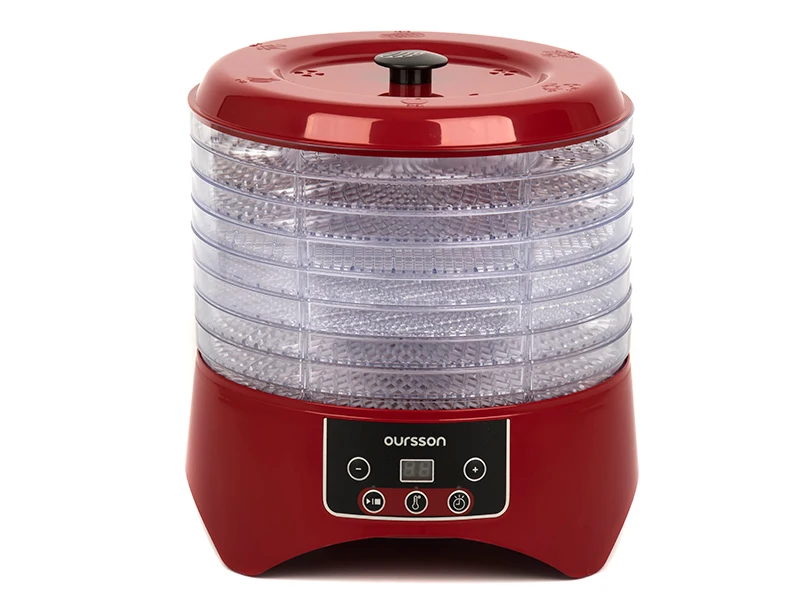 Дегидратор осушитель Oursson DH3501D/RD Сохранение дегидрация овощей фруктов ягоды