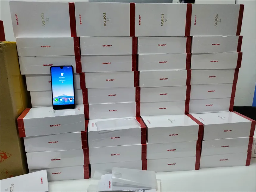 SHARP AQUOS S2 c10 мобильные телефоны Android 8,0 4 Гб+ 64 Гб 5,5 ''FHD+ Snapdragon 630 2,2 ГГц Восьмиядерный 12МП 4G смартфон