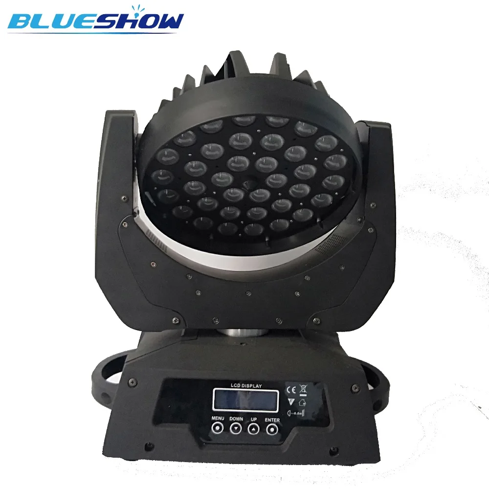 Без налога на заказ 6 шт./лот Zoom Wash RGBW LED Moving head light 36x10w 4in1 для dmx disco stage dj | Лампы и