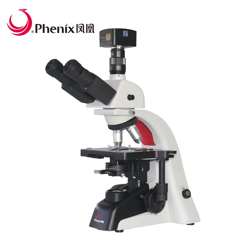 Цифровой микроскоп Phenix 40x-1600x портативный для студентов с цифровой камерой 5 МП