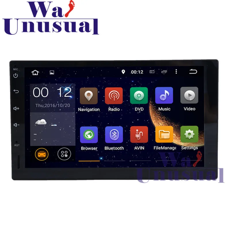 Wanuary 7 &quot2 DIN Сенсорная панель Android 1 автомобильный мультимедийный плеер для