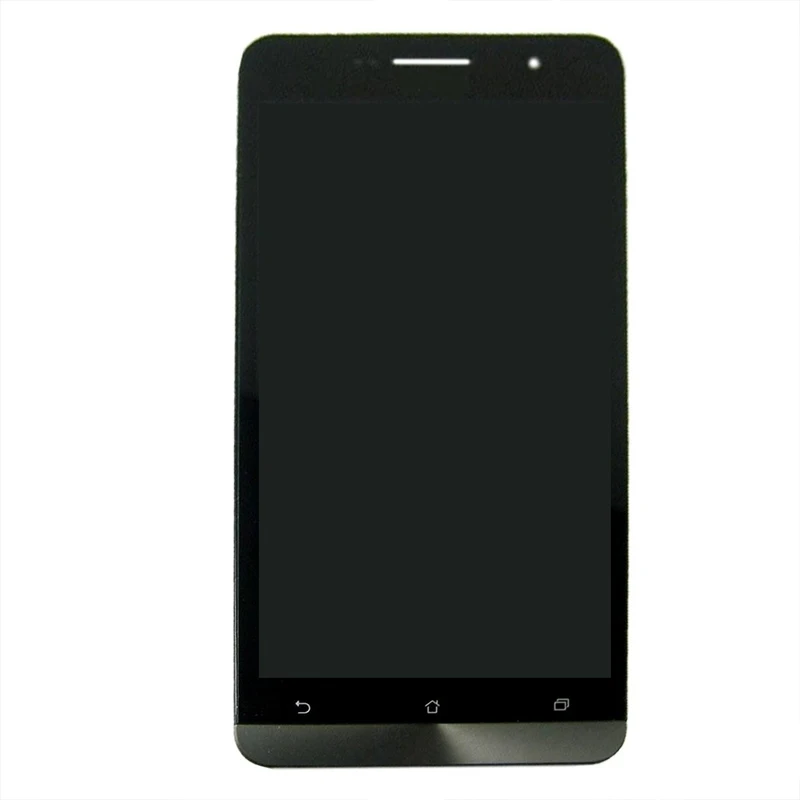 Полный ЖК-дисплей с сенсорным экраном + рамка для Asus ZenFone 6 A600CG A600KL (черный) |