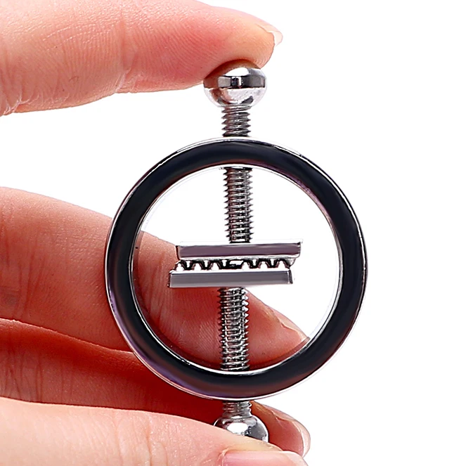 1 пара Нержавеющая сталь зажимы для сосков присоски замок ограничения БДСМ G spot