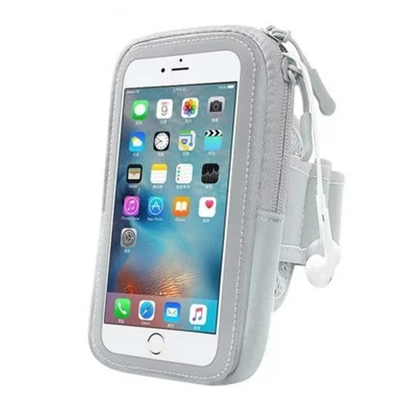 200pcs ERGIBY Sports Running 6 inch Mobile PhoneTtouch Arm Package Outdoor Fitness Breathable Wrist Waterproof Band | Мобильные