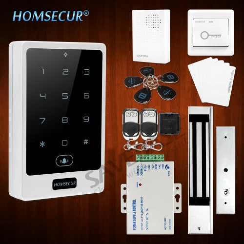 HOMSECUR Водонепроницаемый дверной замок 125 кГц RFID система контроля доступа +