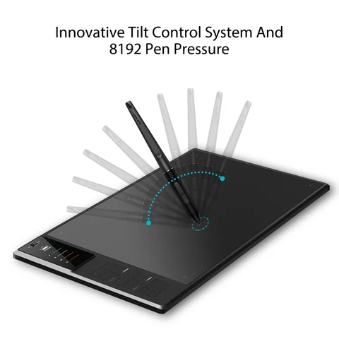 Графический планшет HUION Inspiroy WH1409 V2